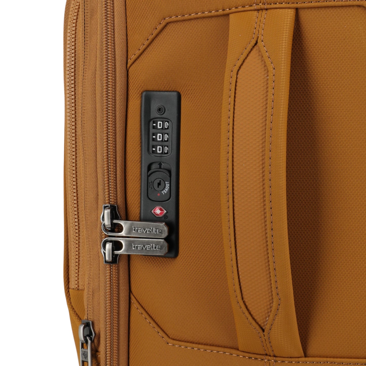 Travelite Priima 4-Rollen-Kabinentrolley 55 cm -Curry KOFFER-PLUS.COM