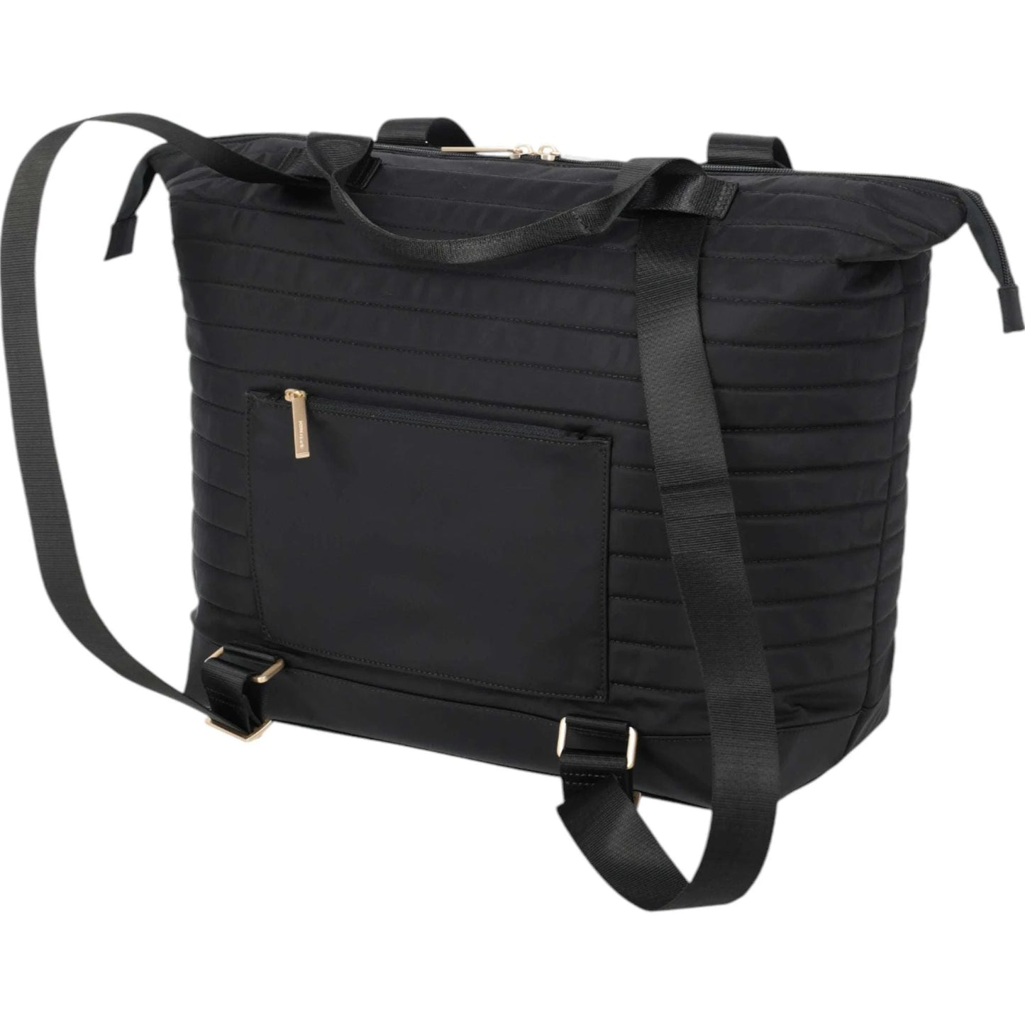Travelite Barbara Stepp Shopper mit Rucksackfunktion 44 cm -black KOFFER-PLUS.COM