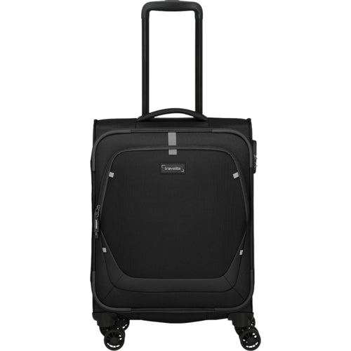 Travelite Umbria 4-Rollen-Kabinentrolly S 55 cm -Black
