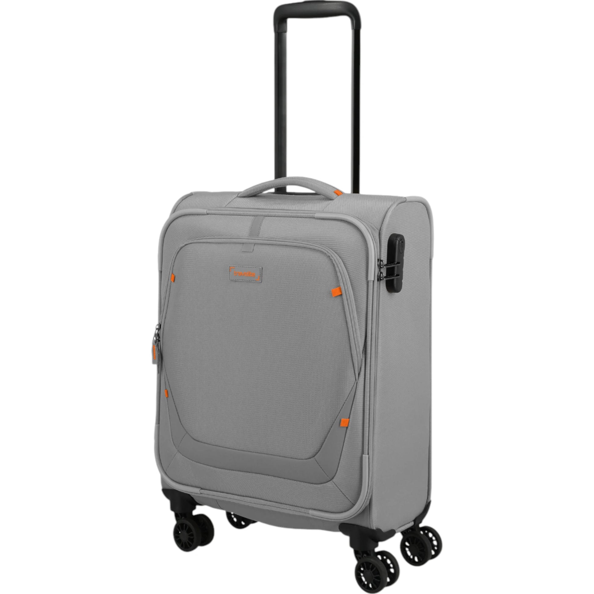 Travelite Umbria 4-Rollen-Kabinentrolly S 55 cm -Smoky Grey KOFFER-PLUS.COM
