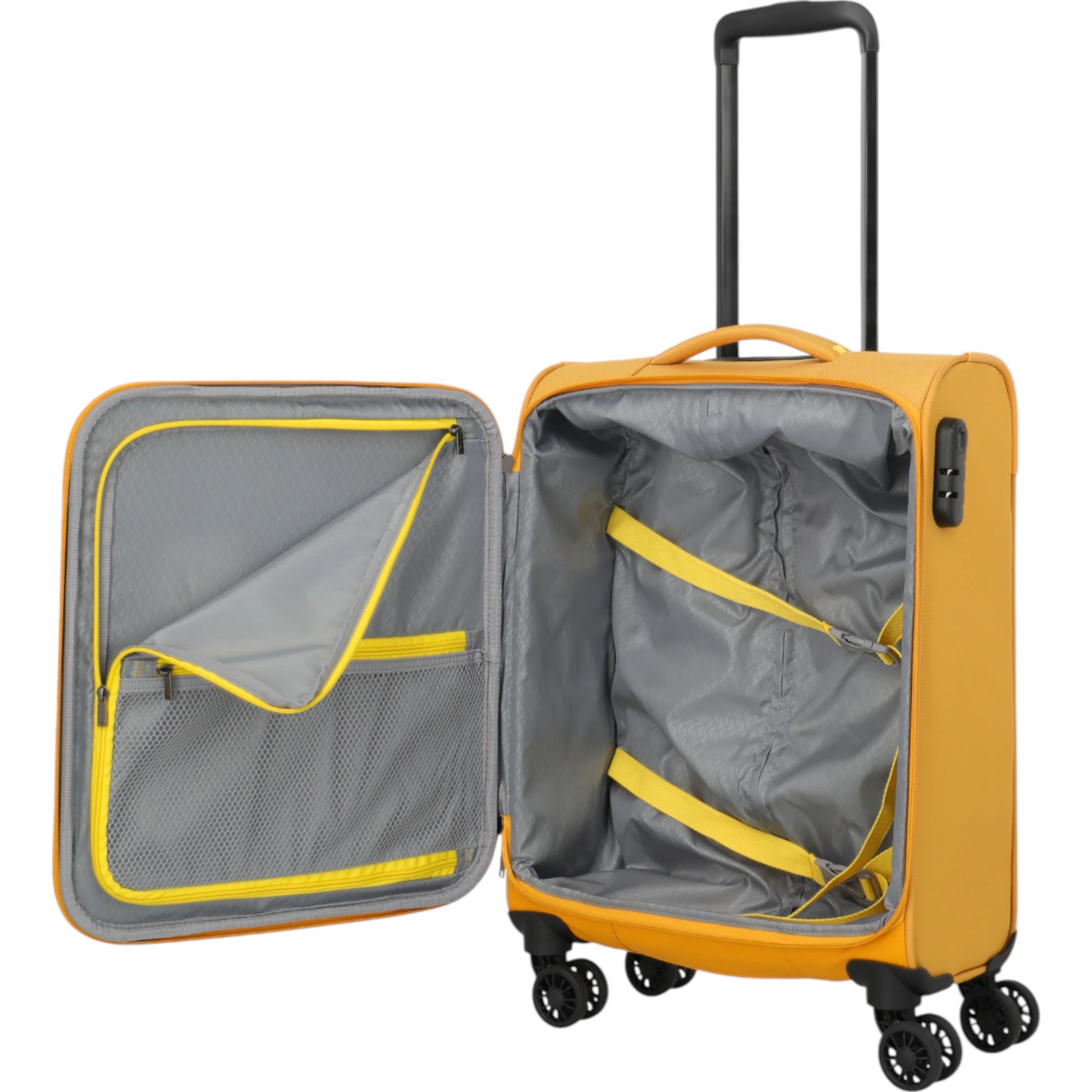 Travelite Umbria 4-Rollen-Kabinentrolly S 55 cm -Golden Glow KOFFER-PLUS.COM