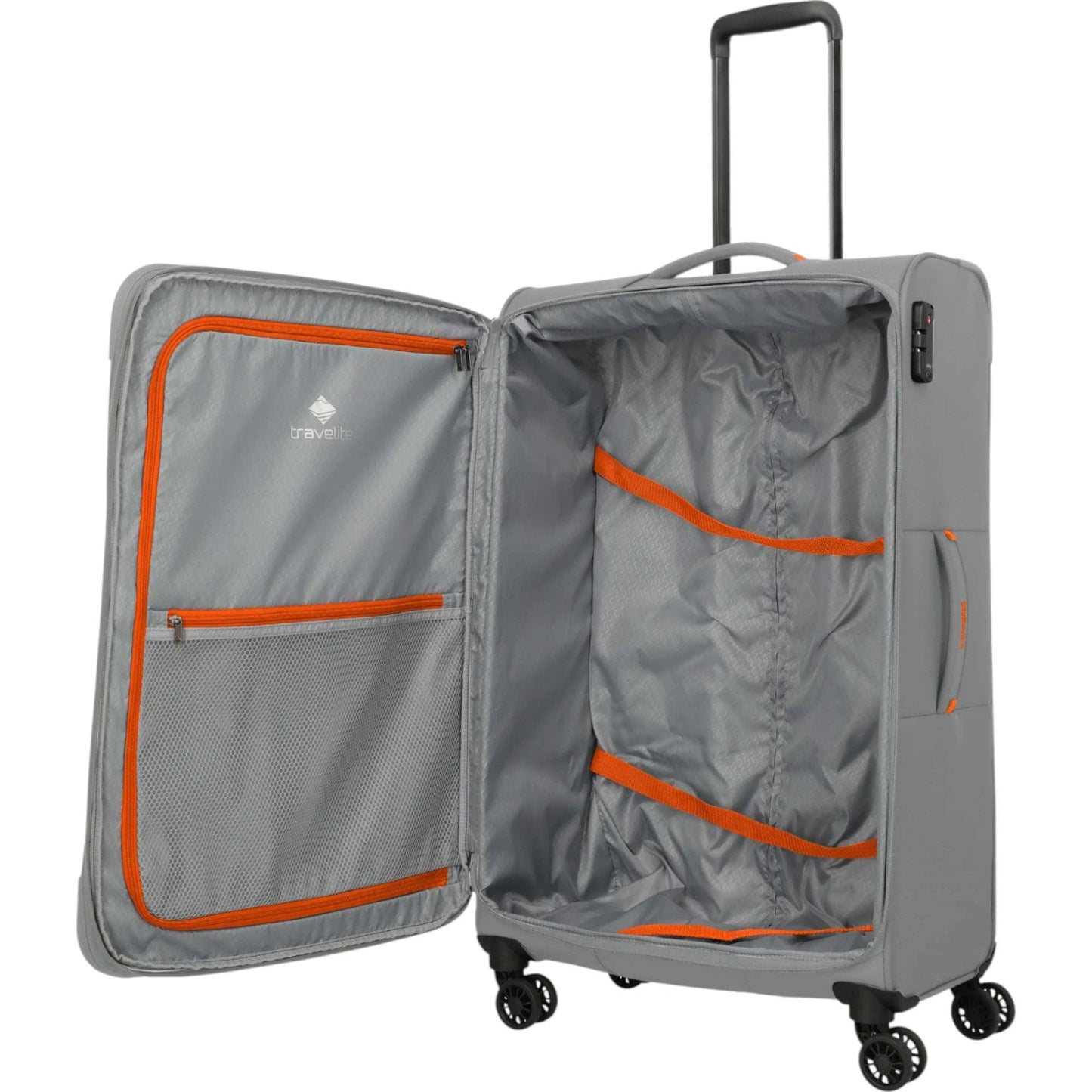 Travelite Umbria 4-Rollen-Koffer L erw. 77 cm -Smoky Grey