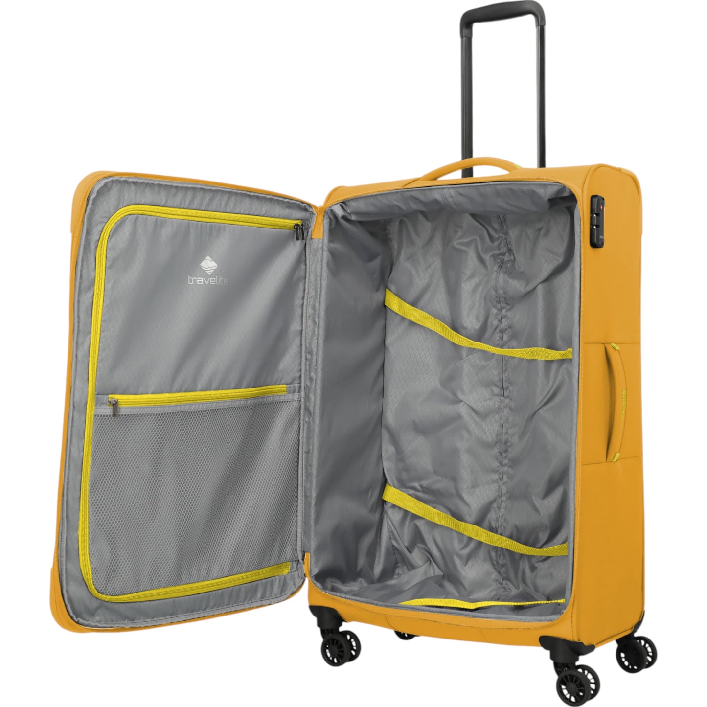 Travelite Umbria 4-Rollen-Koffer L erw. 77 cm -Golden Glow