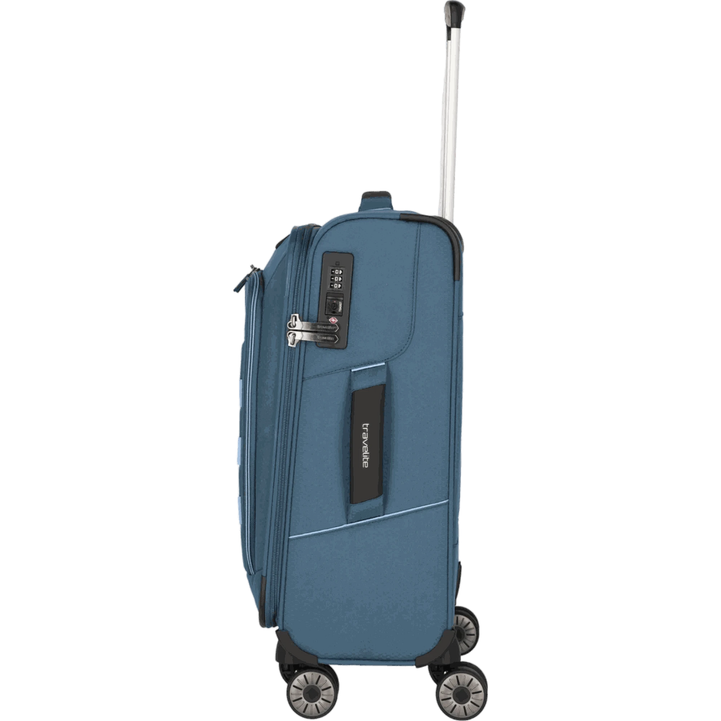 Travelite Skaii 4-Rollen Kabinentrolley S 55 cm -Panoramablau KOFFER-PLUS.COM