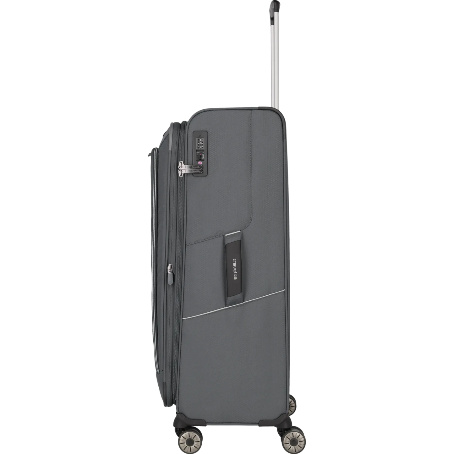 Travelite Skaii 4-Rollen Trolley L 78 cm -Gipfelgrau KOFFER-PLUS.COM