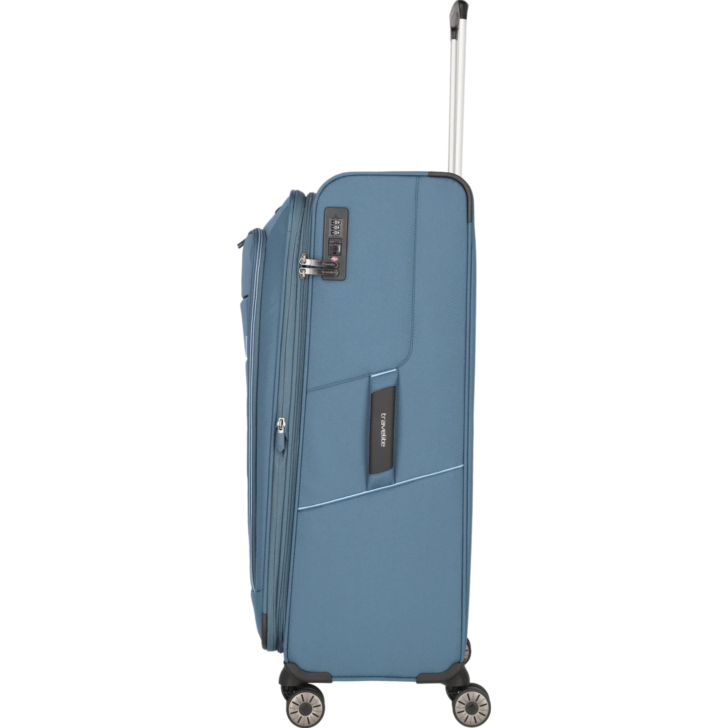 Travelite Skaii 4-Rollen Trolley L 78 cm -Panoramablau KOFFER-PLUS.COM