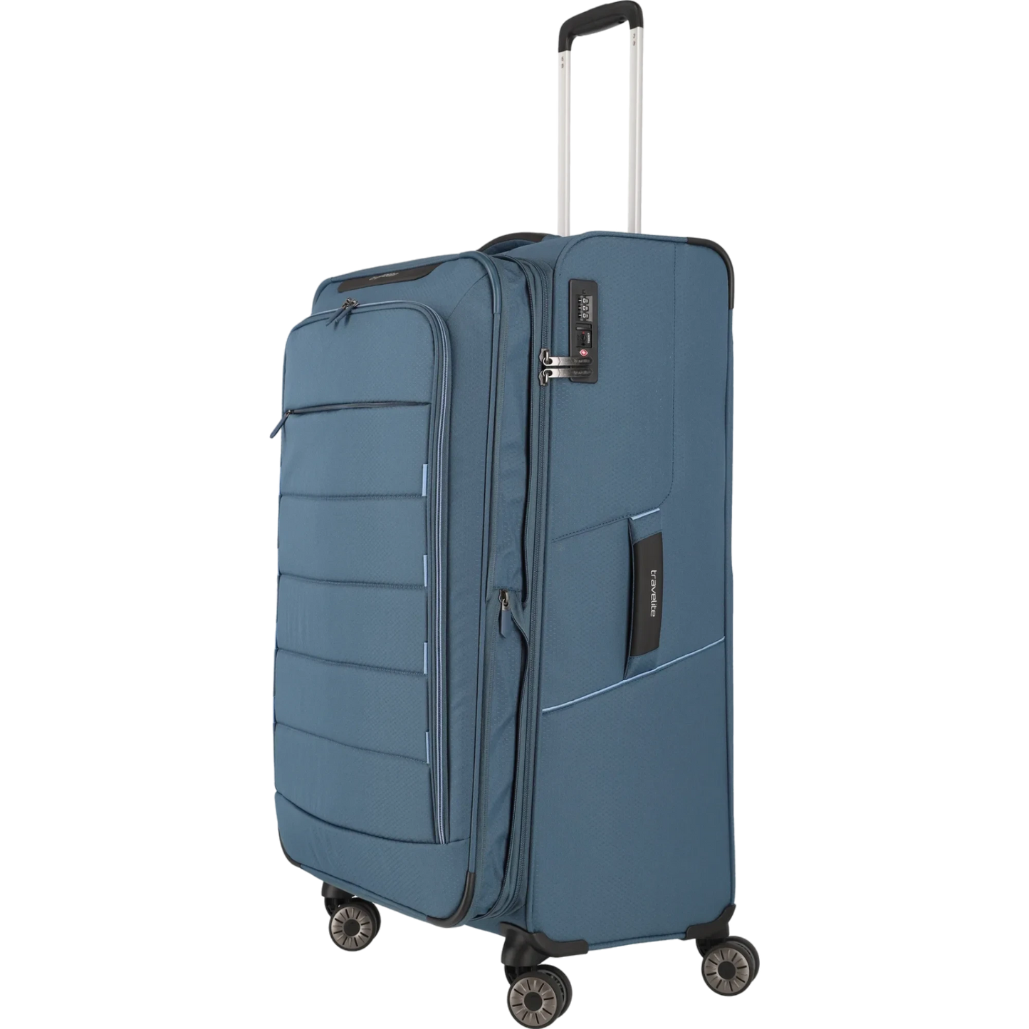 Travelite Skaii 4-Rollen Trolley L 78 cm -Panoramablau KOFFER-PLUS.COM