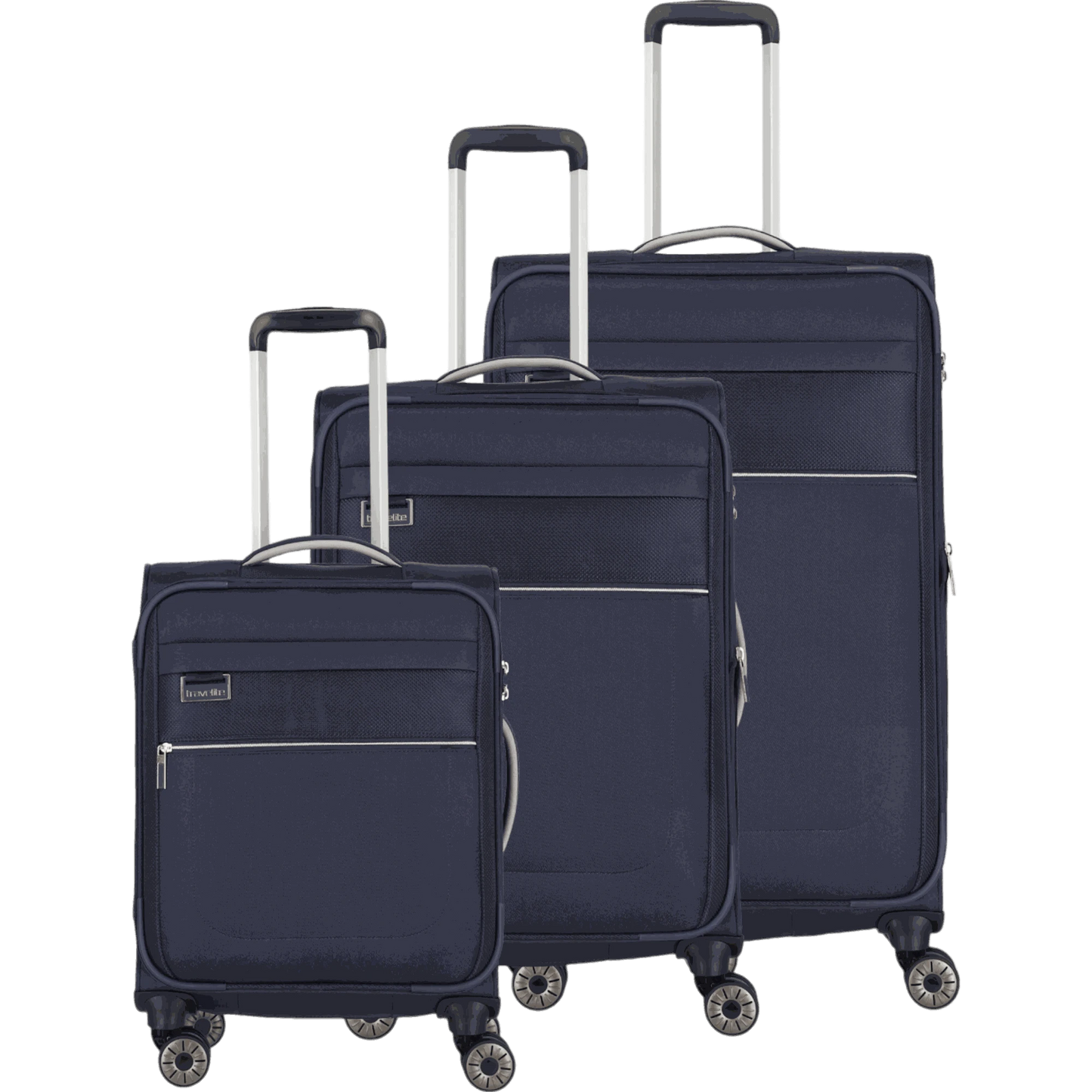 Travelite Miigo 4-Rollen Kofferset 3tlg. L/M/S -Tiefseeblau