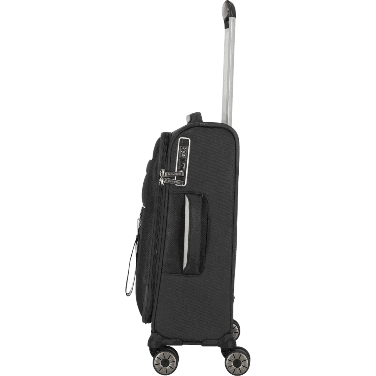 Travelite Miigo 4-Rollen-Bordtrolley S 55 cm -Nachtschwarz KOFFER-PLUS.COM