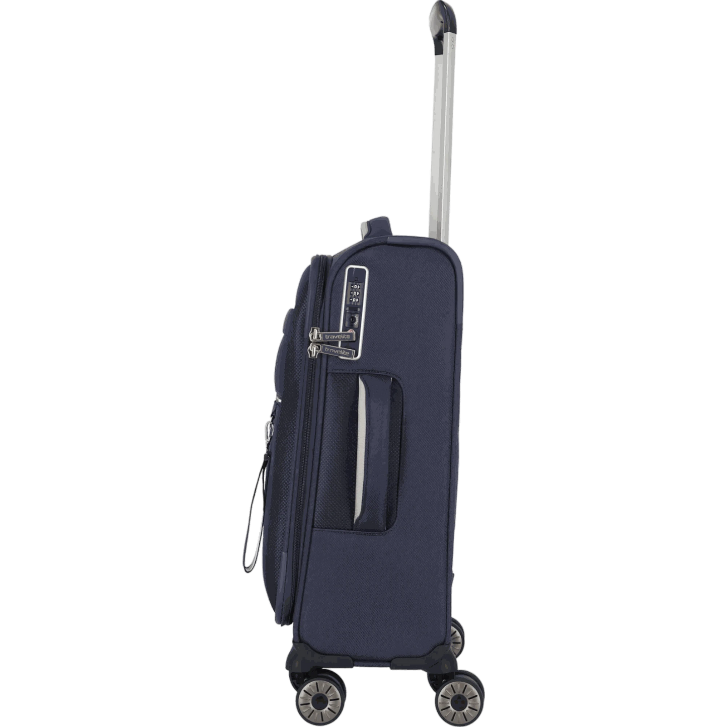 Travelite Miigo 4-Rollen-Bordtrolley S 55 cm -Tiefseeblau KOFFER-PLUS.COM
