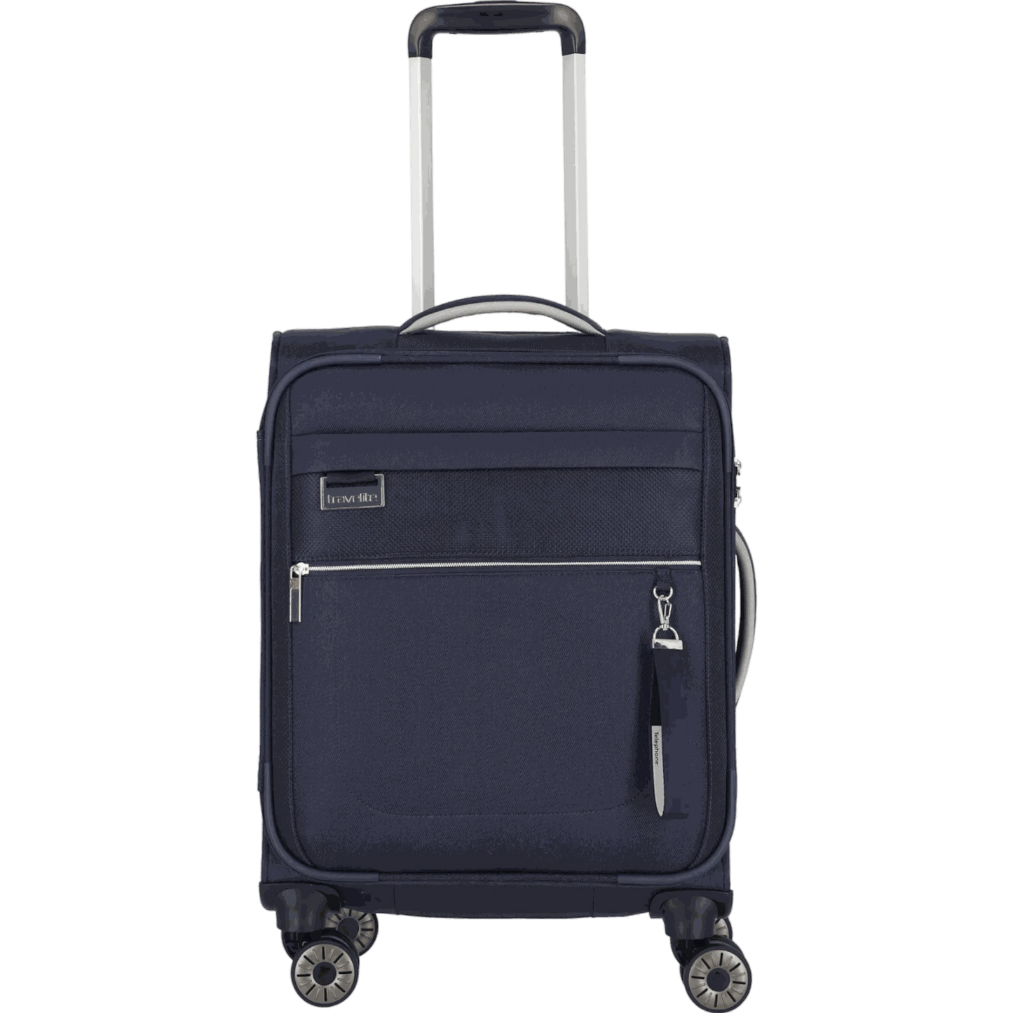 Travelite Miigo 4-Rollen-Bordtrolley S 55 cm -Tiefseeblau KOFFER-PLUS.COM