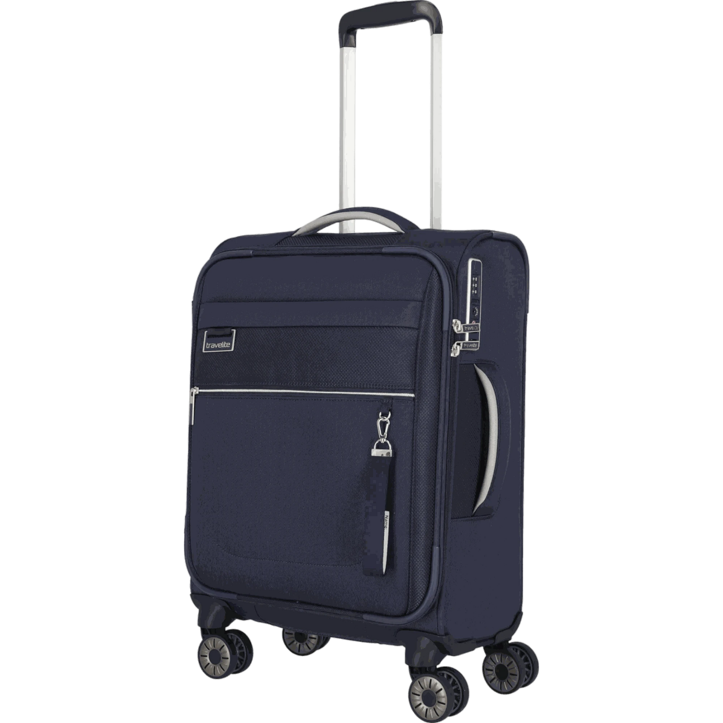 Travelite Miigo 4-Rollen-Bordtrolley S 55 cm -Tiefseeblau KOFFER-PLUS.COM