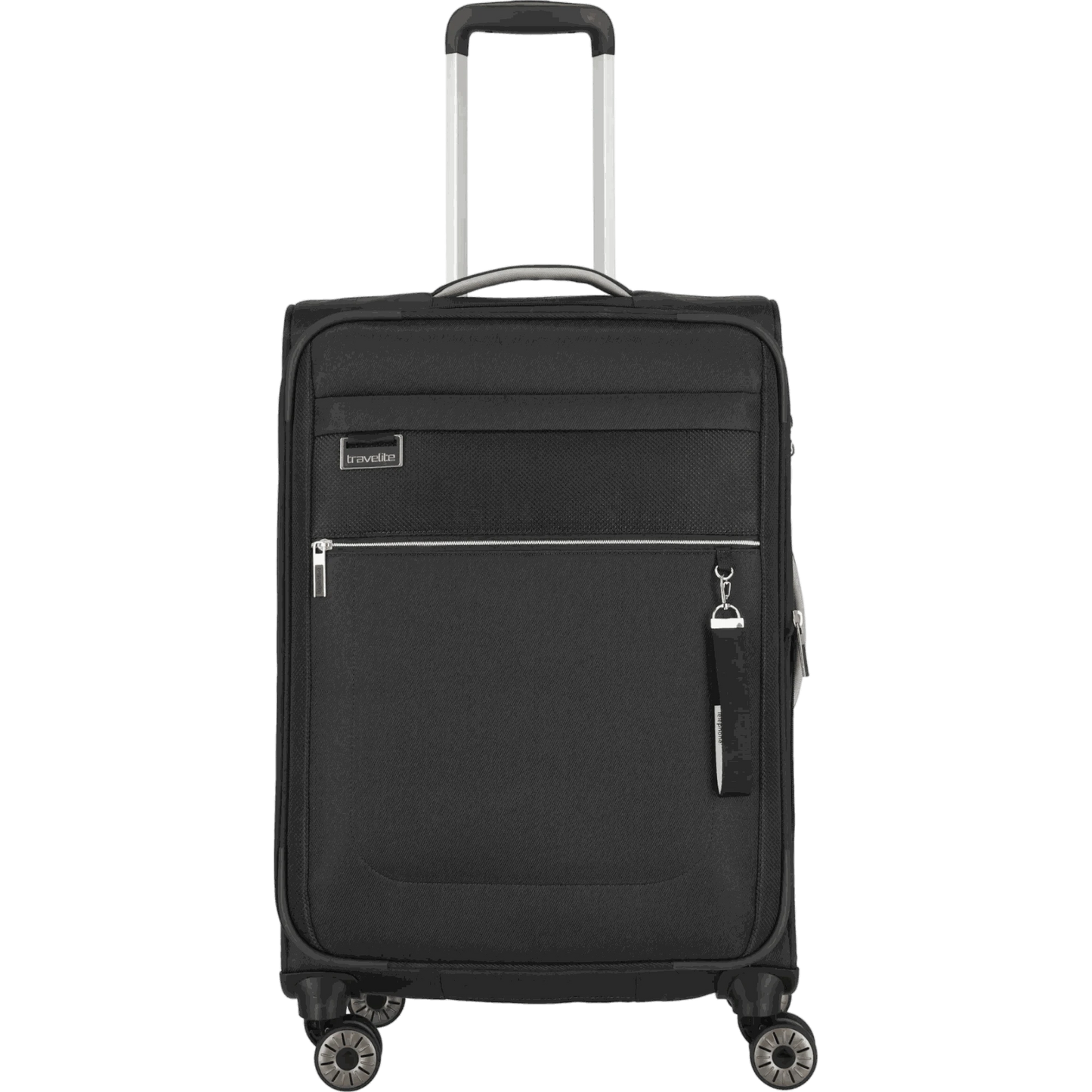 Travelite Miigo 4-Rollen-Trolley M 67 cm -Nachtschwarz KOFFER-PLUS.COM