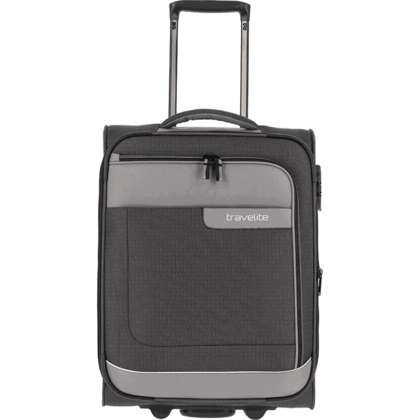 Travelite Viia 2-Rollen-Kabinentrolley S 55 cm -Schiefer KOFFER-PLUS.COM