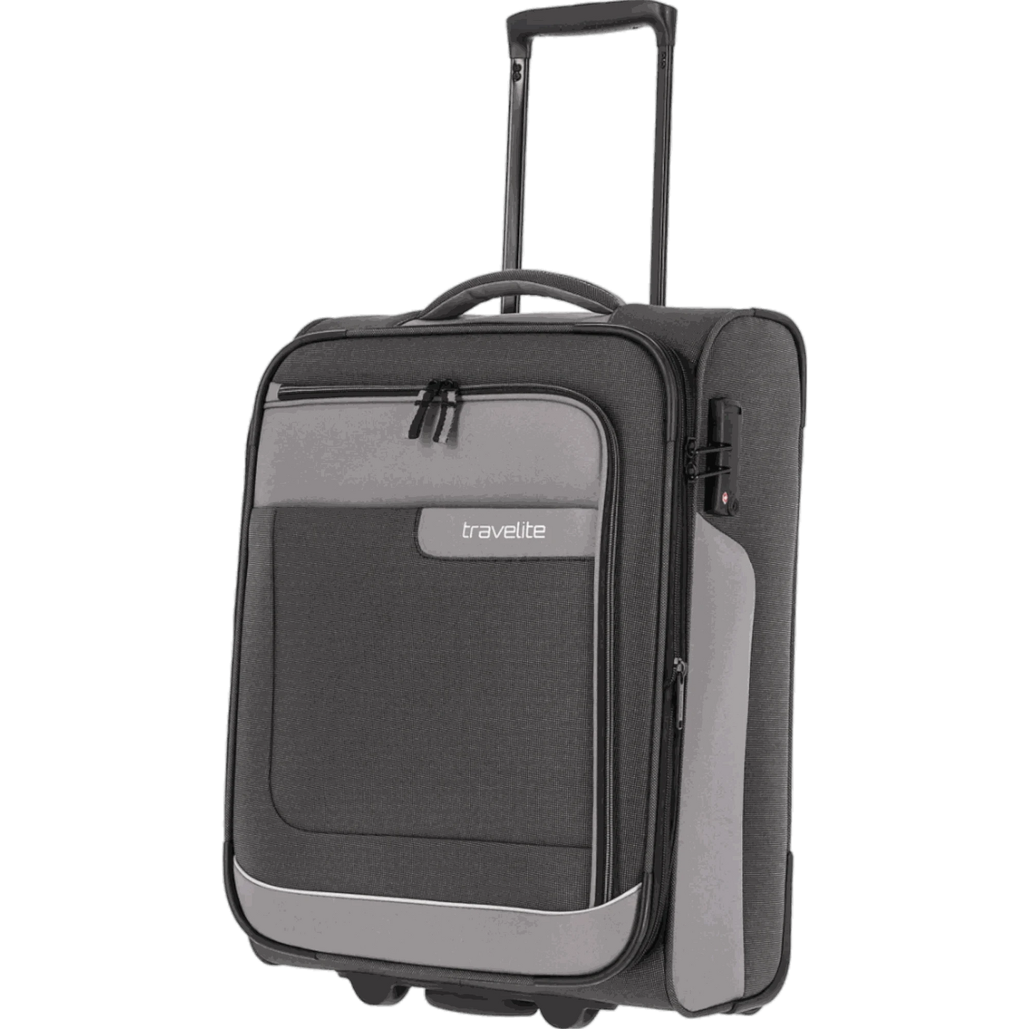 Travelite Viia 2-Rollen-Kabinentrolley S 55 cm -Schiefer KOFFER-PLUS.COM