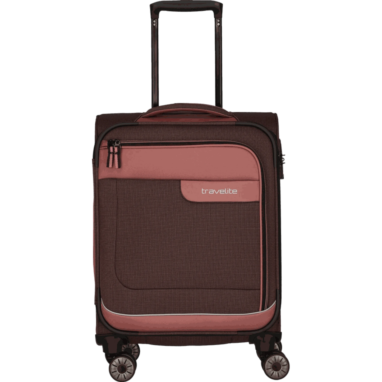 Travelite Viia 4-Rollen Handgepäck Trolley S 55 cm -Frühlingsrose KOFFER-PLUS.COM