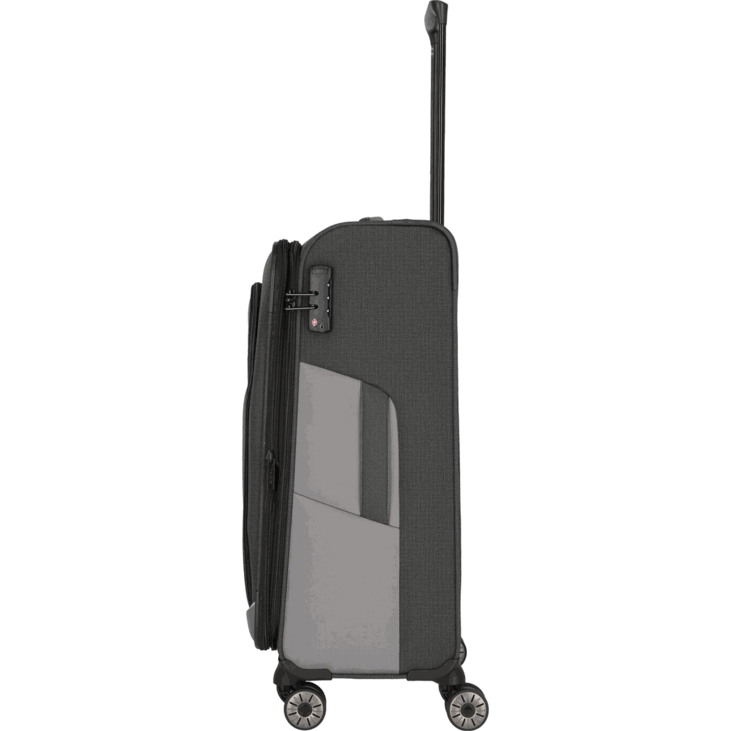 Travelite Viia 4-Rollen-Trolley M 67 cm -Schiefer KOFFER-PLUS.COM