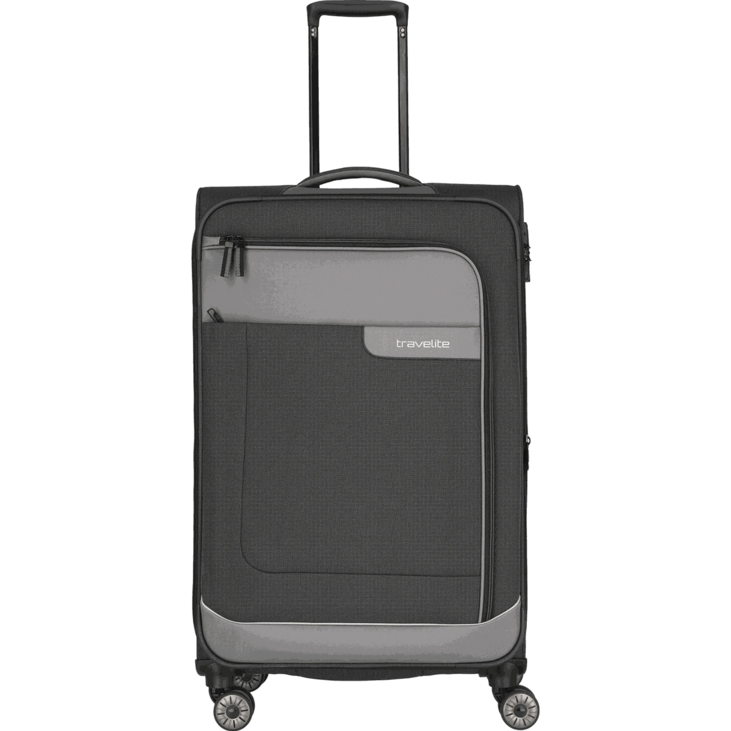 Travelite Viia 4-Rollen-Trolley L 77 cm -Schiefer KOFFER-PLUS.COM