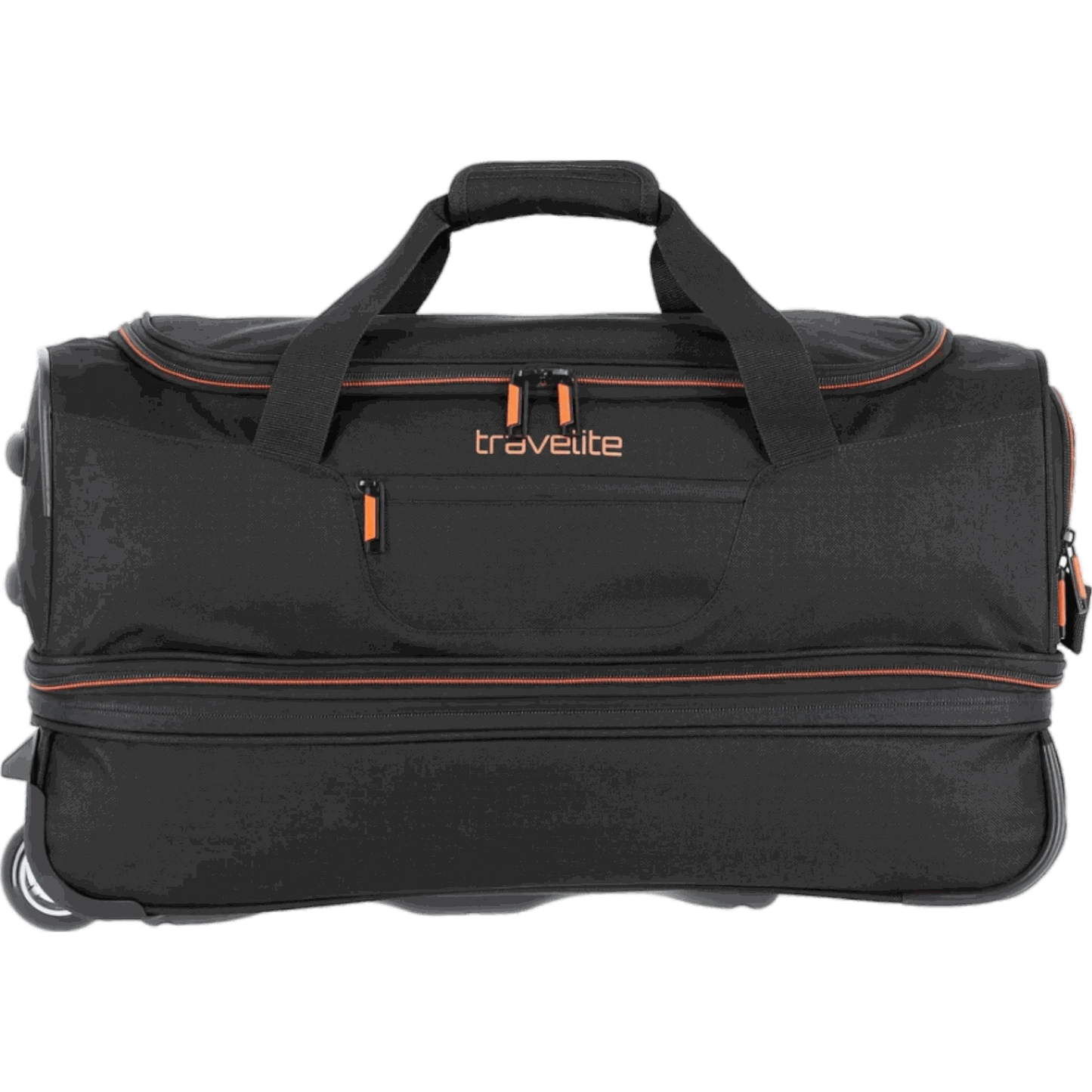 Travelite Basics Rollenreisetasche 55 cm -Schwarz KOFFER-PLUS.COM