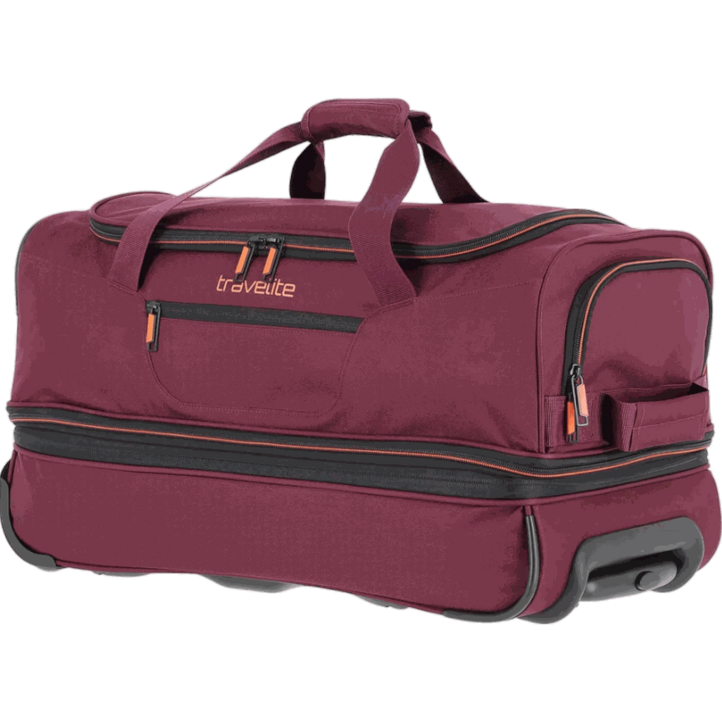 Travelite Basics Rollenreisetasche 55 cm -Bordeaux KOFFER-PLUS.COM
