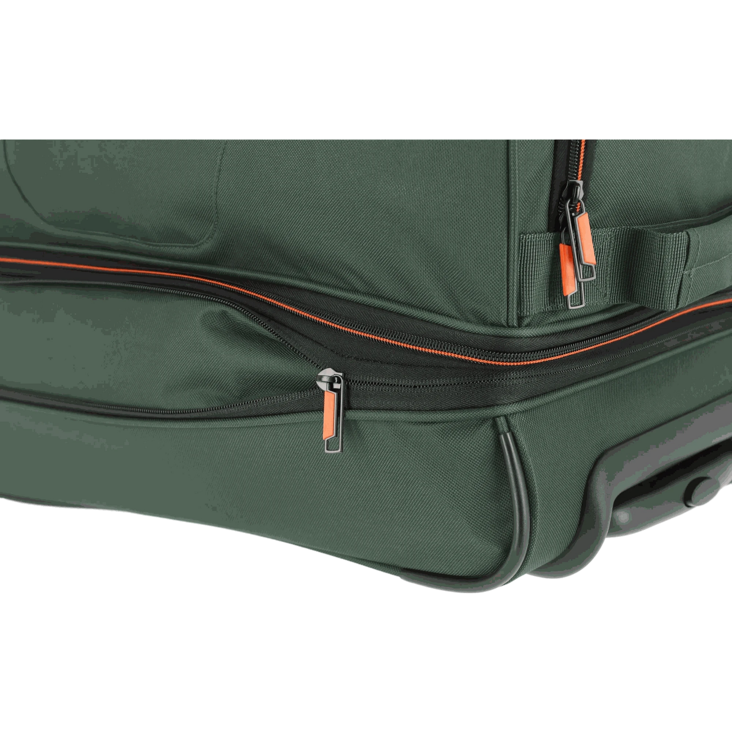 Travelite Basics Rollenreisetasche 55 cm -Dunkelgrün KOFFER-PLUS.COM