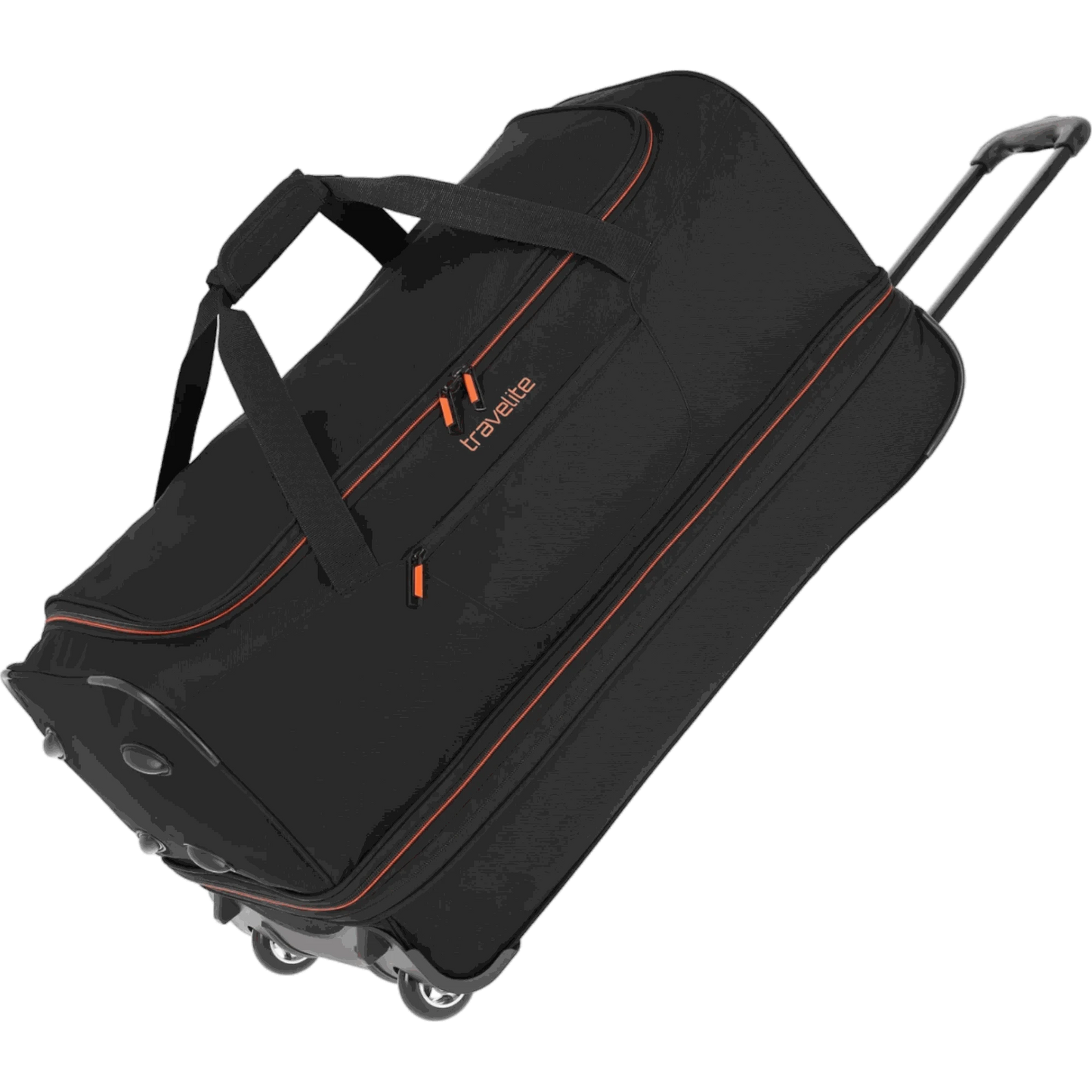 Travelite Basics Rollenreisetasche 70 cm -Schwarz KOFFER-PLUS.COM