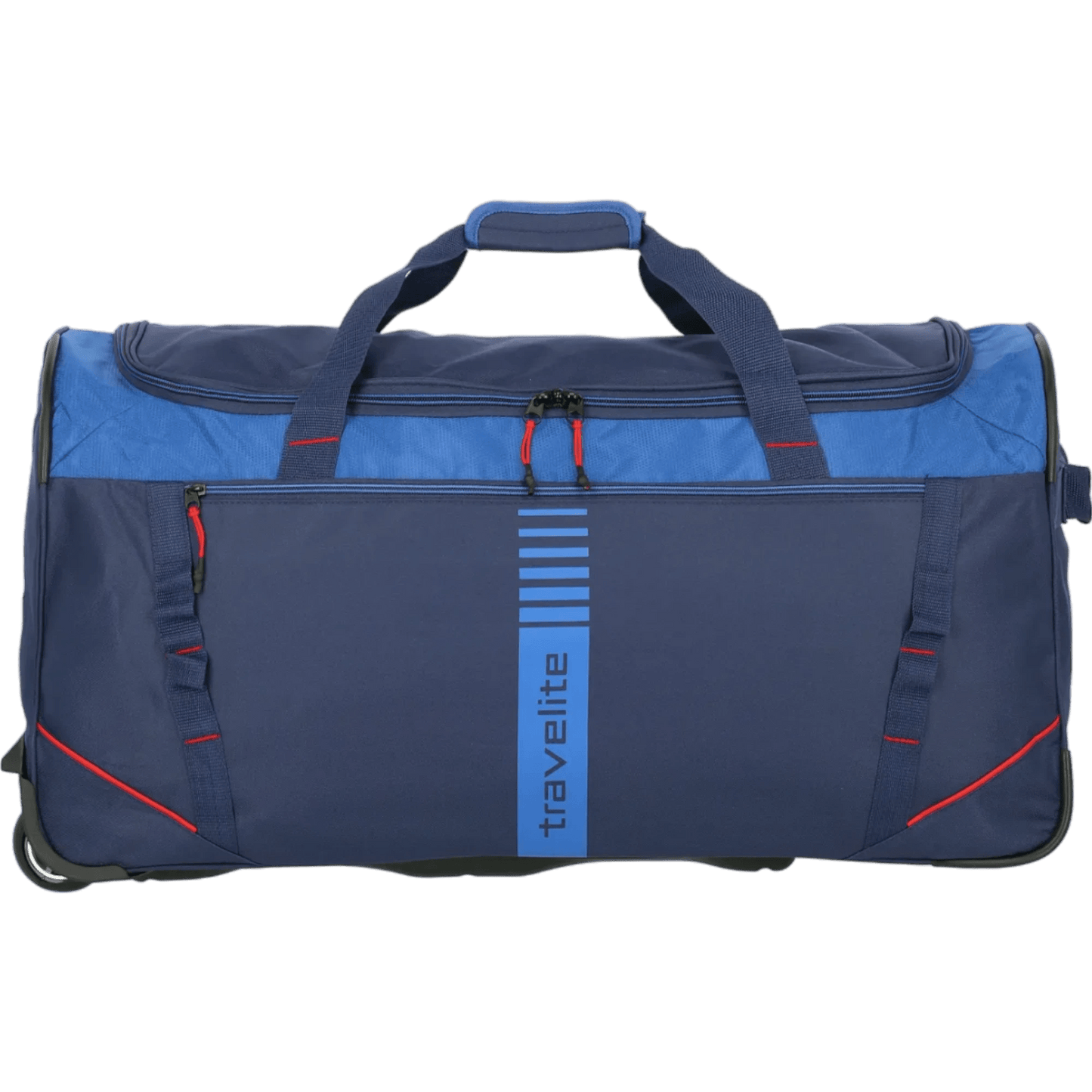 Travelite Basics Active Reisetasche mit Rollen 71 cm -Marine/Rot KOFFER-PLUS.COM