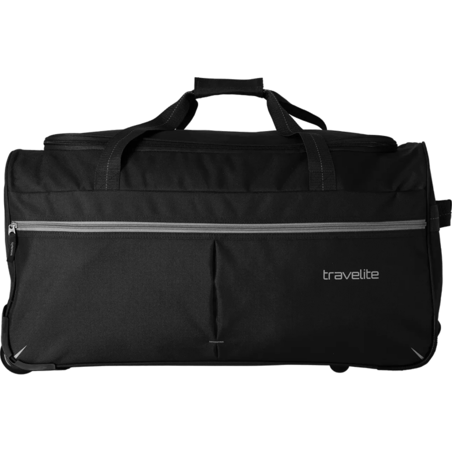 Travelite Basics Fast Reisetasche mit Rollen 65 cm -Schwarz/Grau KOFFER-PLUS.COM