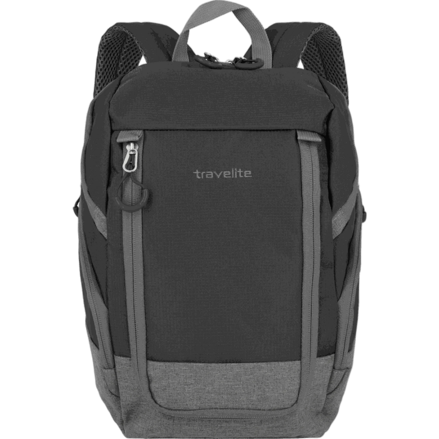 Travelite Basics Rucksack 35 cm -Schwarz/grau KOFFER-PLUS.COM