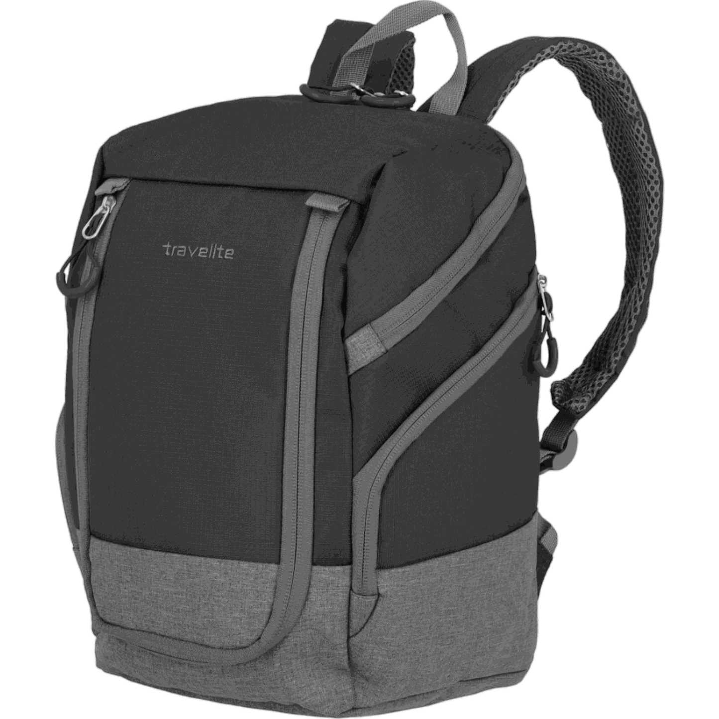 Travelite Basics Rucksack 35 cm -Schwarz/grau KOFFER-PLUS.COM