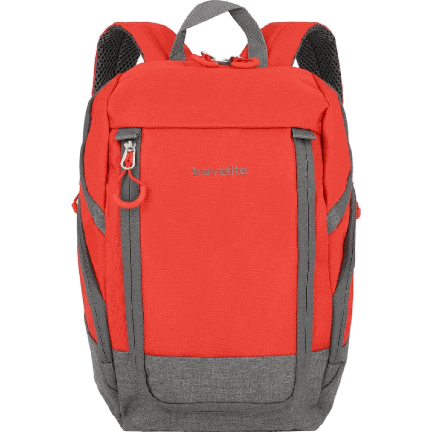 Travelite Basics Rucksack 35 cm -Rot/grau KOFFER-PLUS.COM