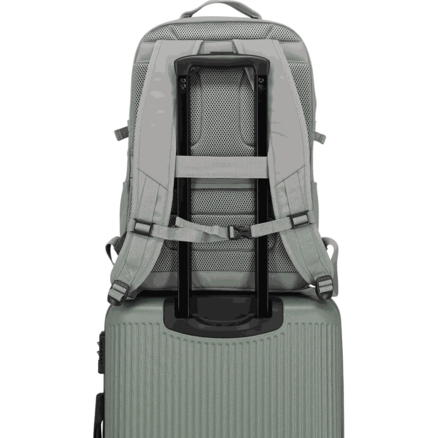 Travelite Basics Rucksack mit Laptopfach 48 cm -Hellgrau KOFFER-PLUS.COM