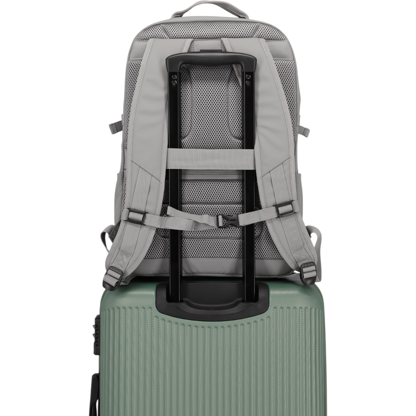 Travelite Basics Rucksack mit Laptopfach 48 cm -Hellgrau