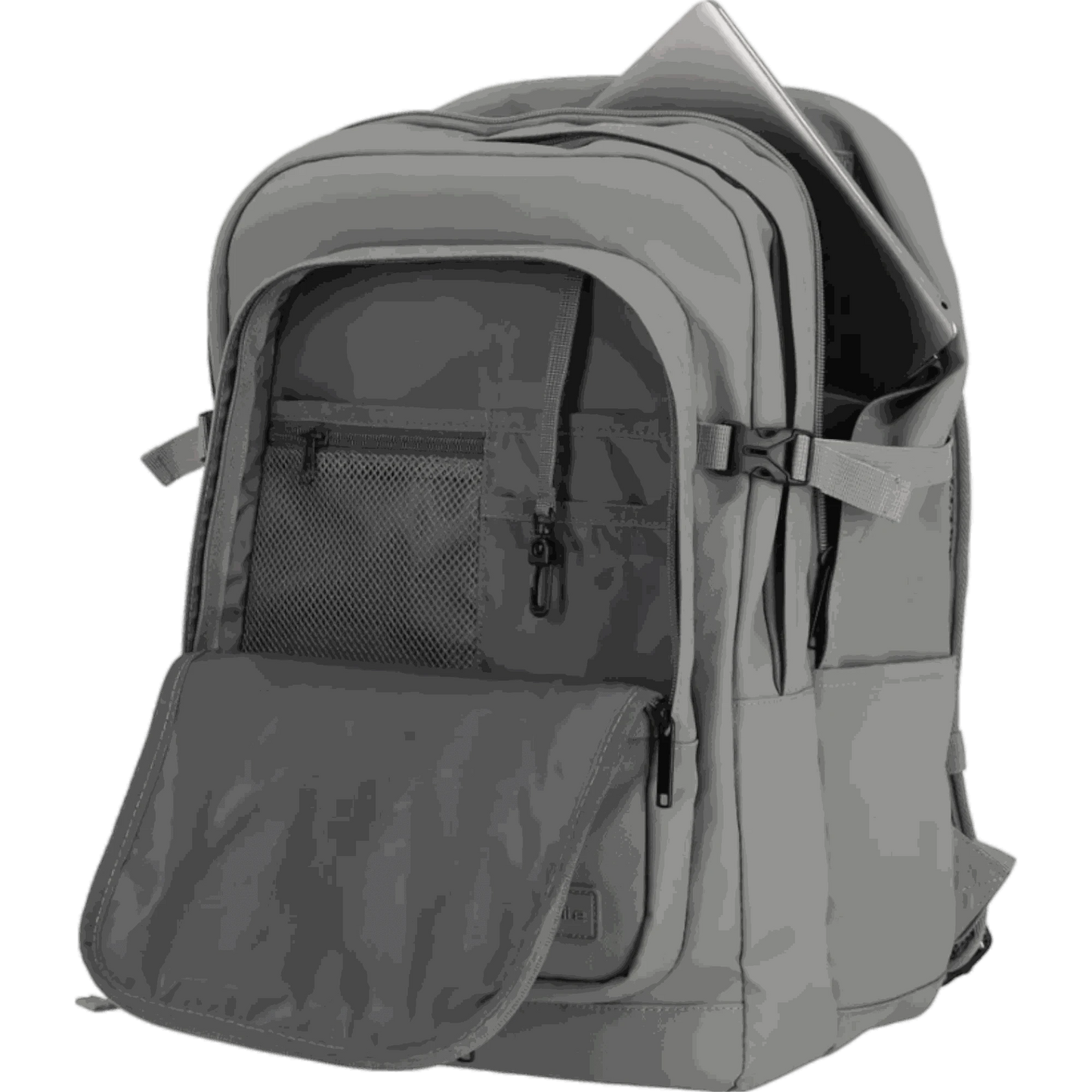 Travelite Basics Rucksack mit Laptopfach 48 cm -Hellgrau KOFFER-PLUS.COM