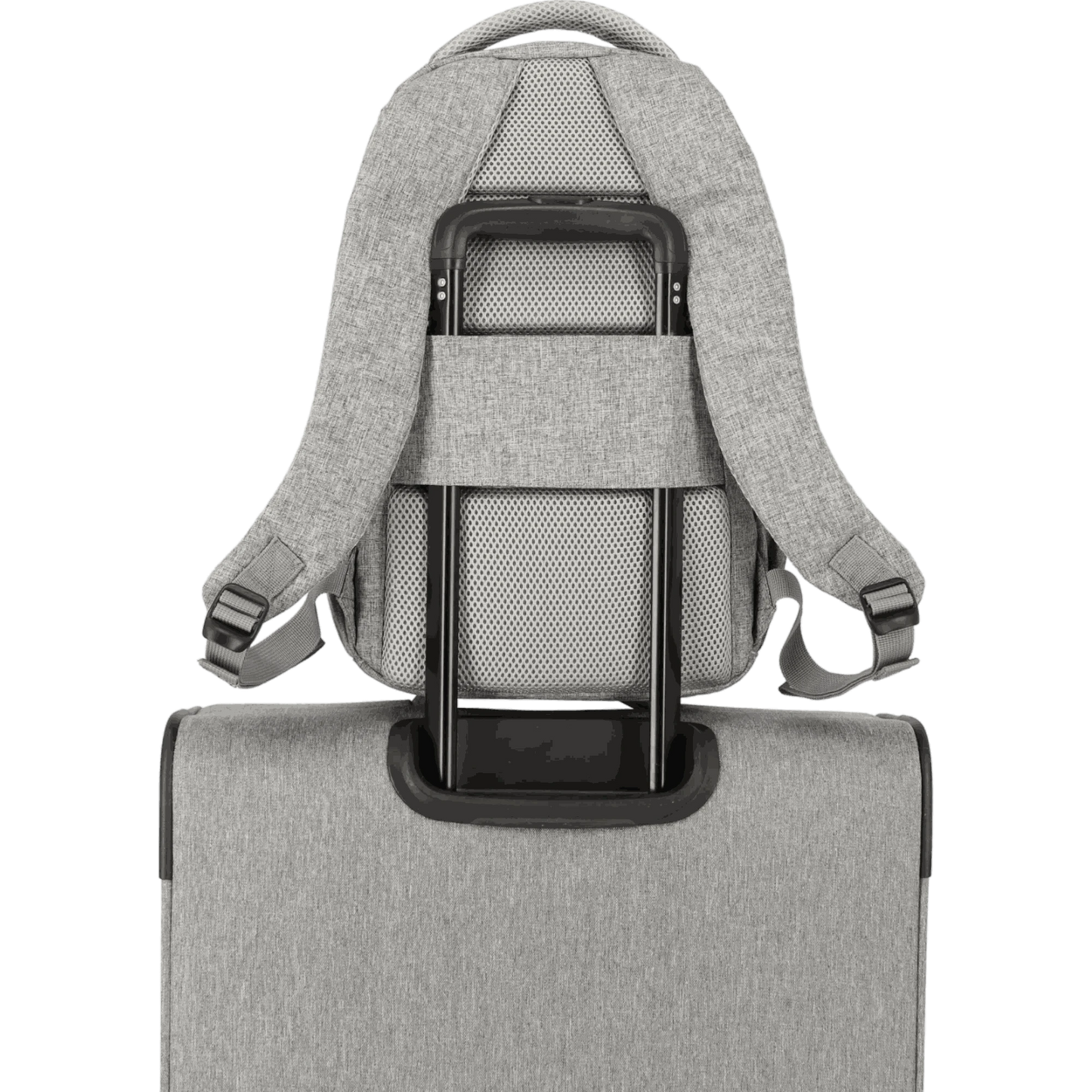 Travelite Basics Rucksack mit Laptopfach 41 cm -Hellgrau KOFFER-PLUS.COM