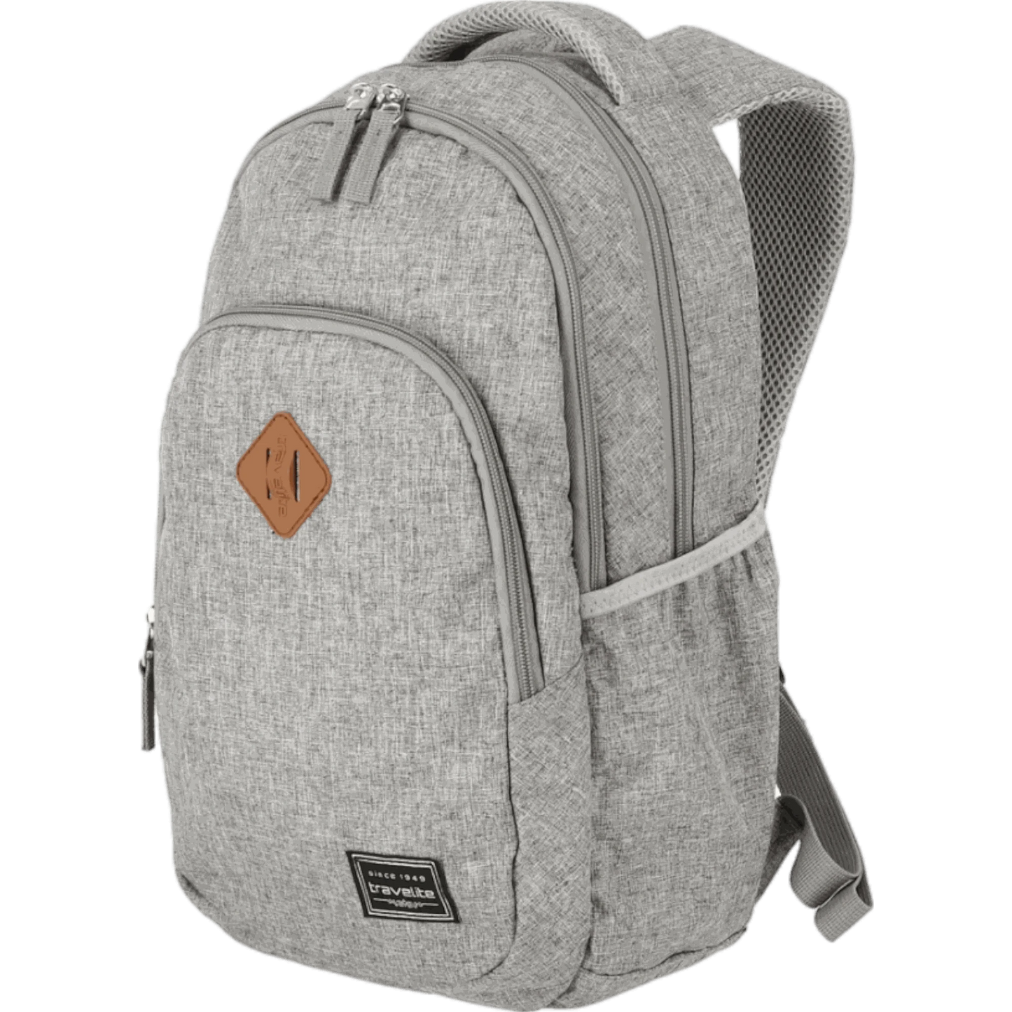 Travelite Basics Rucksack mit Laptopfach 41 cm -Hellgrau KOFFER-PLUS.COM