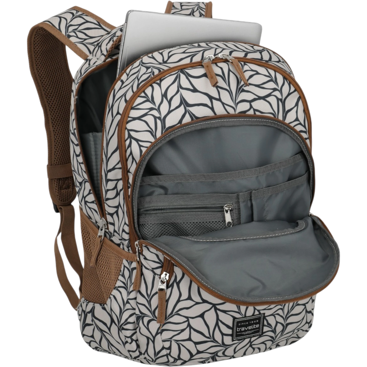 Travelite Basics Rucksack mit Laptopfach 45 cm -Off White KOFFER-PLUS.COM
