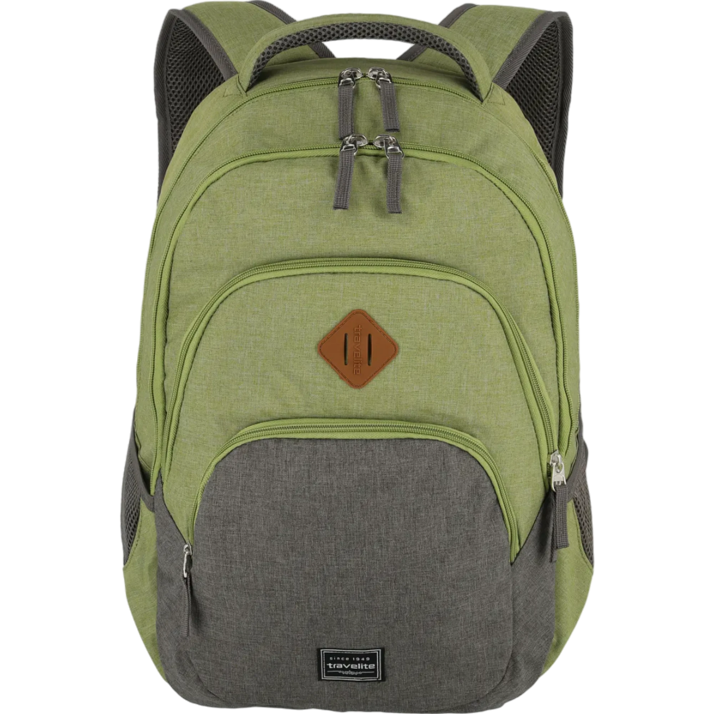 Travelite Basics Freizeit Rucksack 45 cm -Grün/Grau KOFFER-PLUS.COM