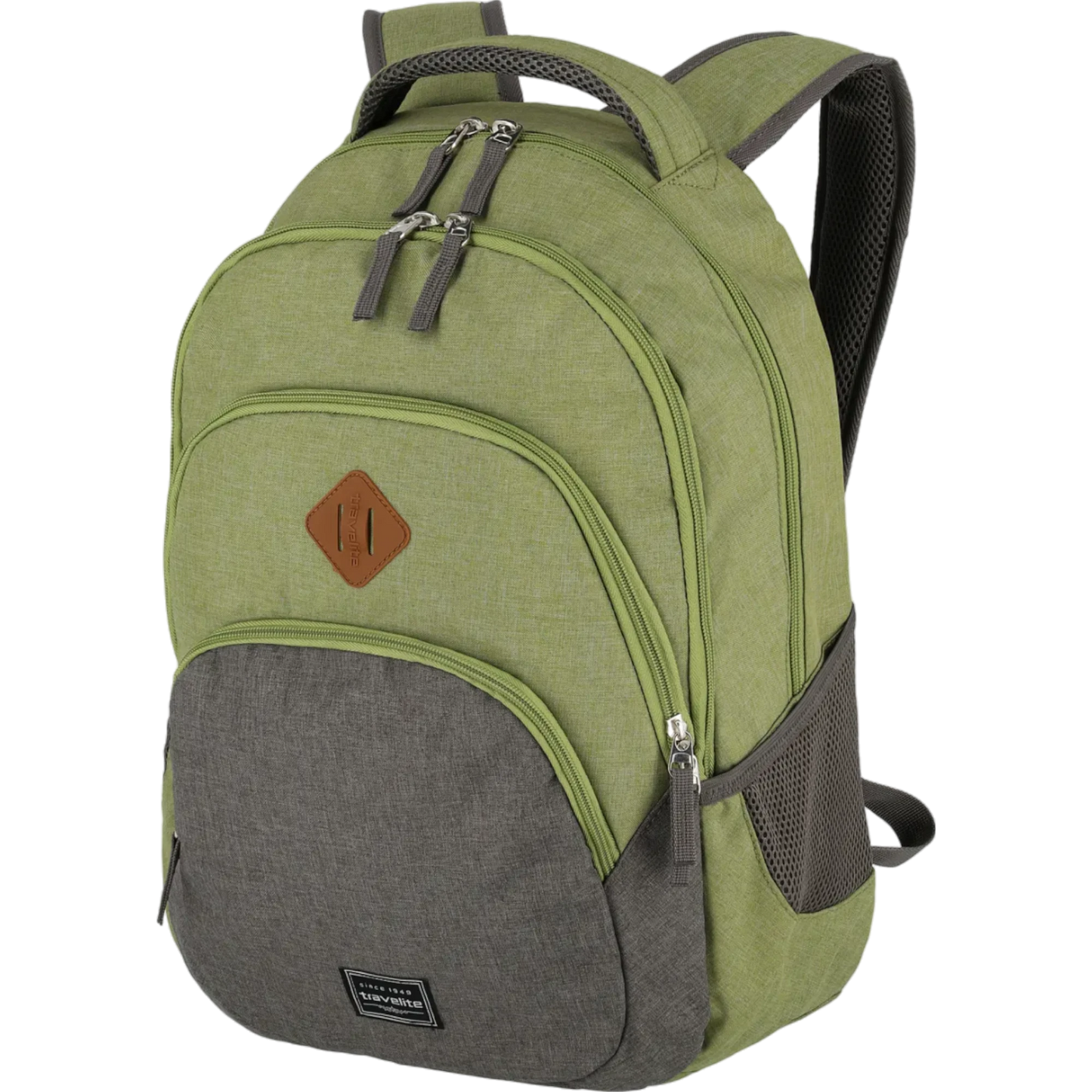 Travelite Basics Freizeit Rucksack 45 cm -Grün/Grau KOFFER-PLUS.COM