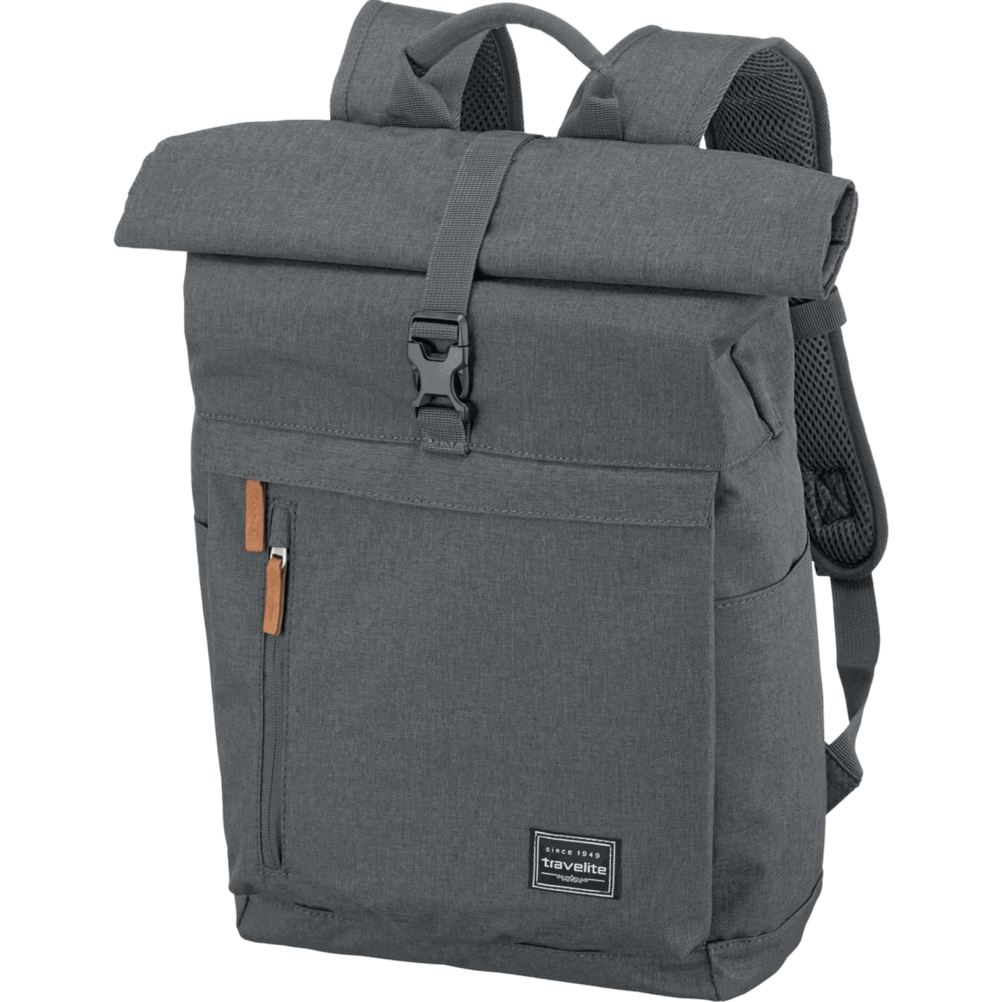 Travelite Basics Rolltop-Rucksack 60 cm -Anthrazit KOFFER-PLUS.COM