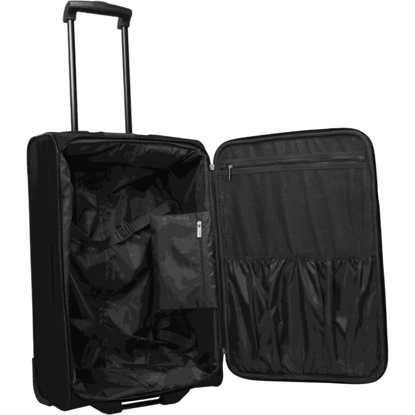 paklite Orlando 2-Rad-Trolley M 63 cm -Schwarz KOFFER-PLUS.COM