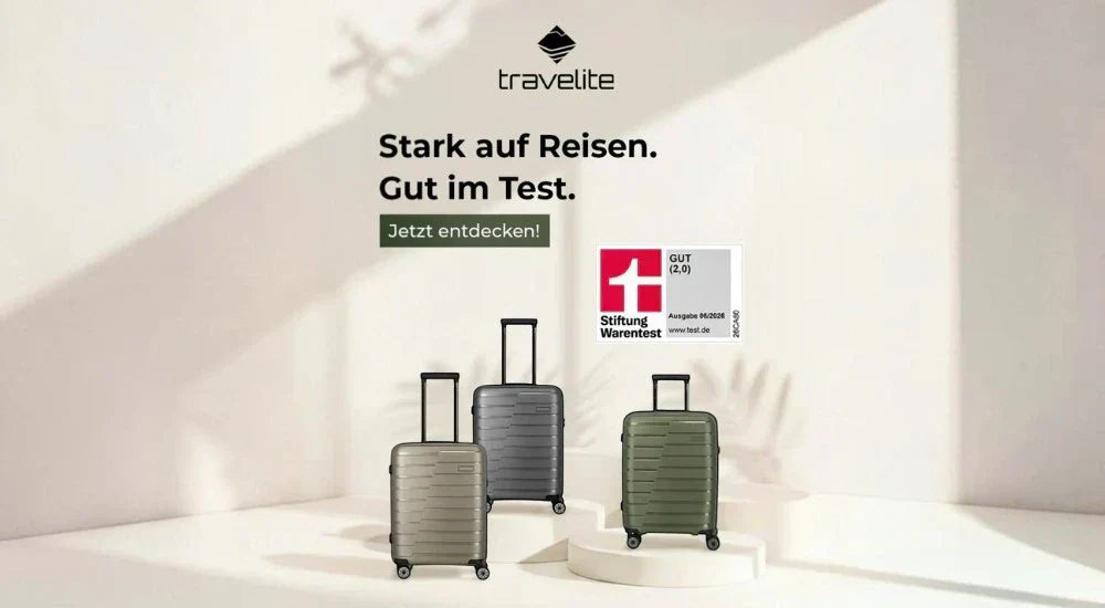 travelite Air Base 4w S Handgepäck-Koffer mit Testnote Gut 2,0