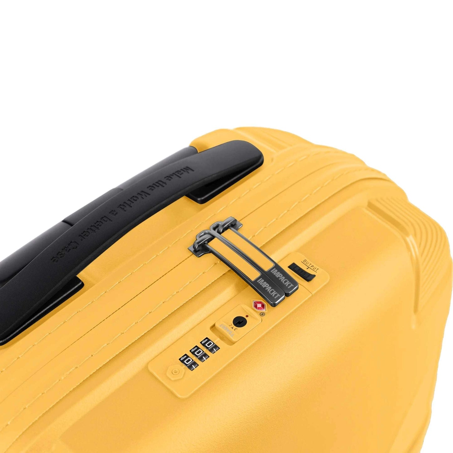 Impackt IP1 Kabinen-Trolley S 55 cm -Sunset Yellow KOFFER-PLUS.COM