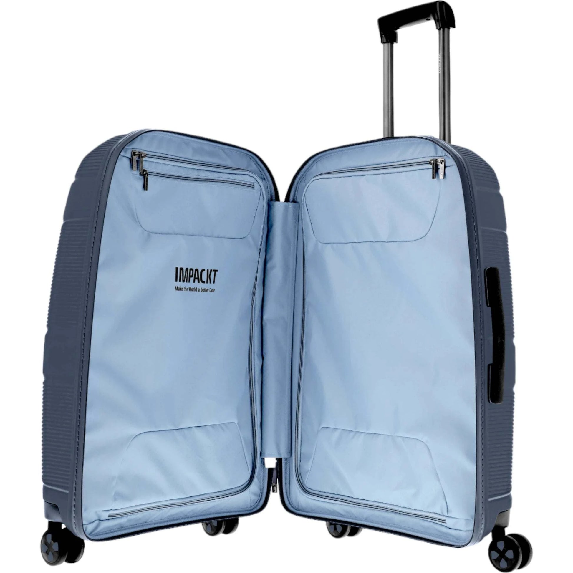 Impackt IP1 4-Rollen-Koffer M 67 cm -glacier Blue KOFFER-PLUS.COM