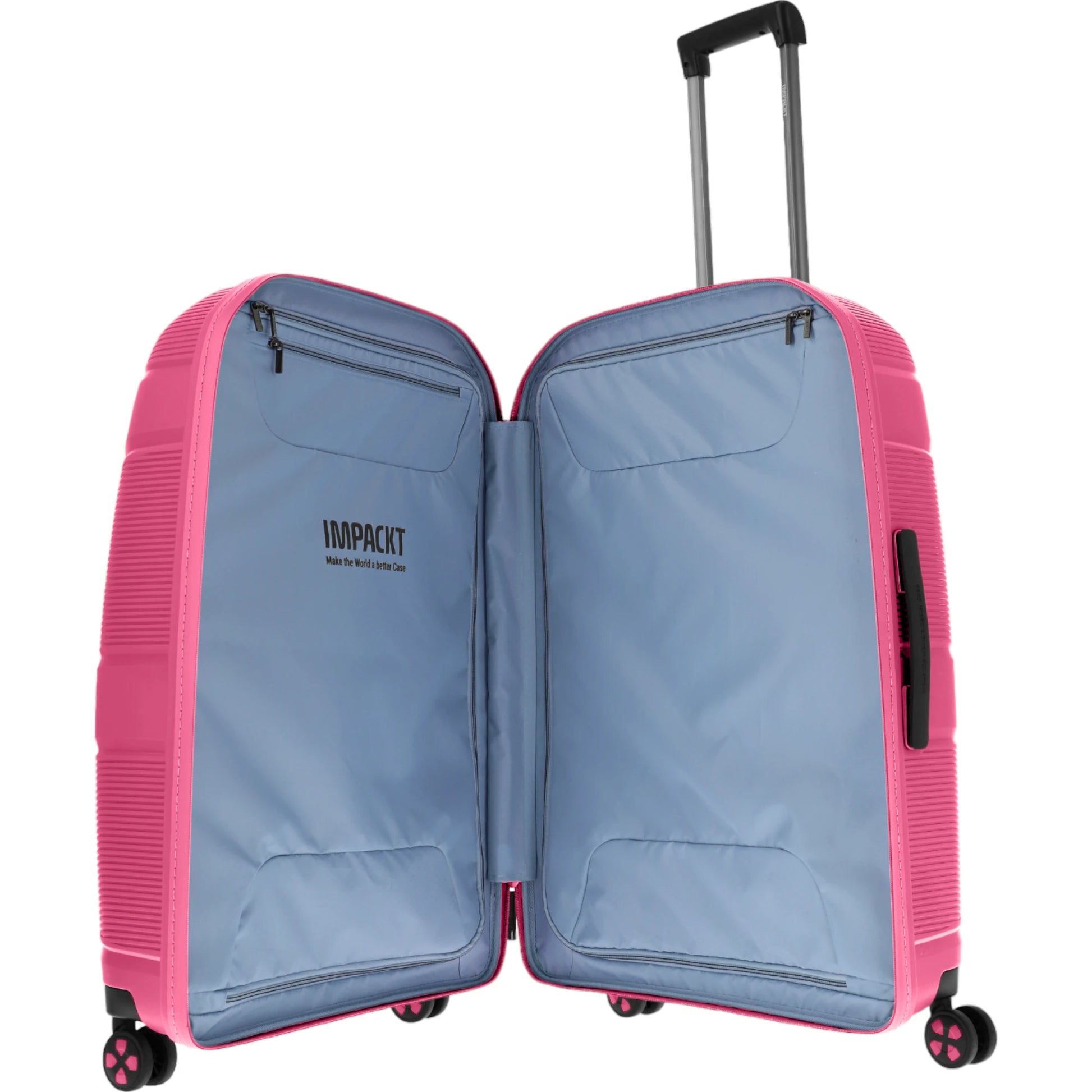 Impackt IP1 4-Rollen-Koffer L 76 cm -Flora Pink KOFFER-PLUS.COM