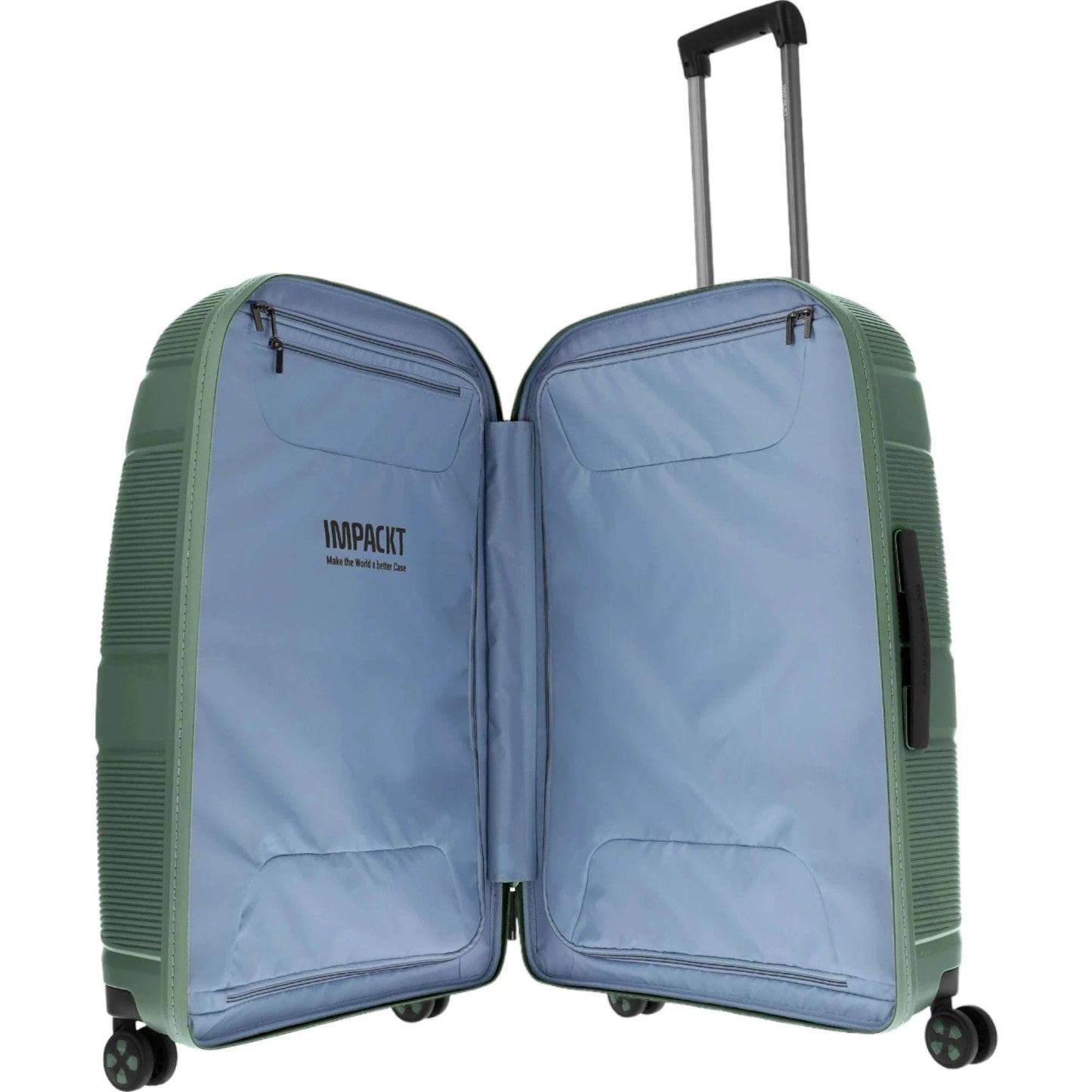 Impackt IP1 4-Rollen-Koffer L 76 cm -Deep Sea Green KOFFER-PLUS.COM