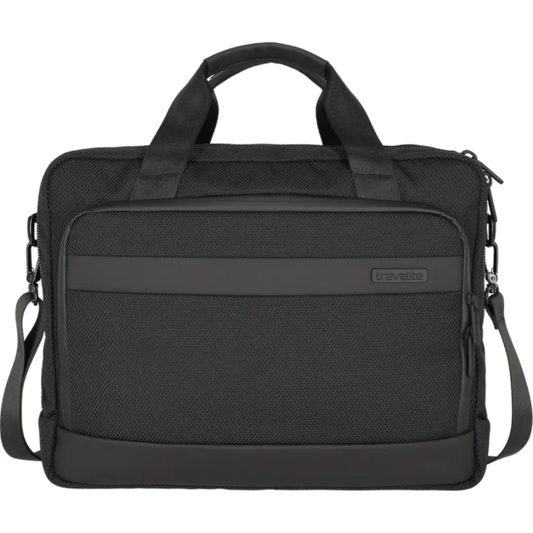 Travelite Meet Aktentasche mit Laptopfach 42 cm  -Schwarz KOFFER-PLUS.COM