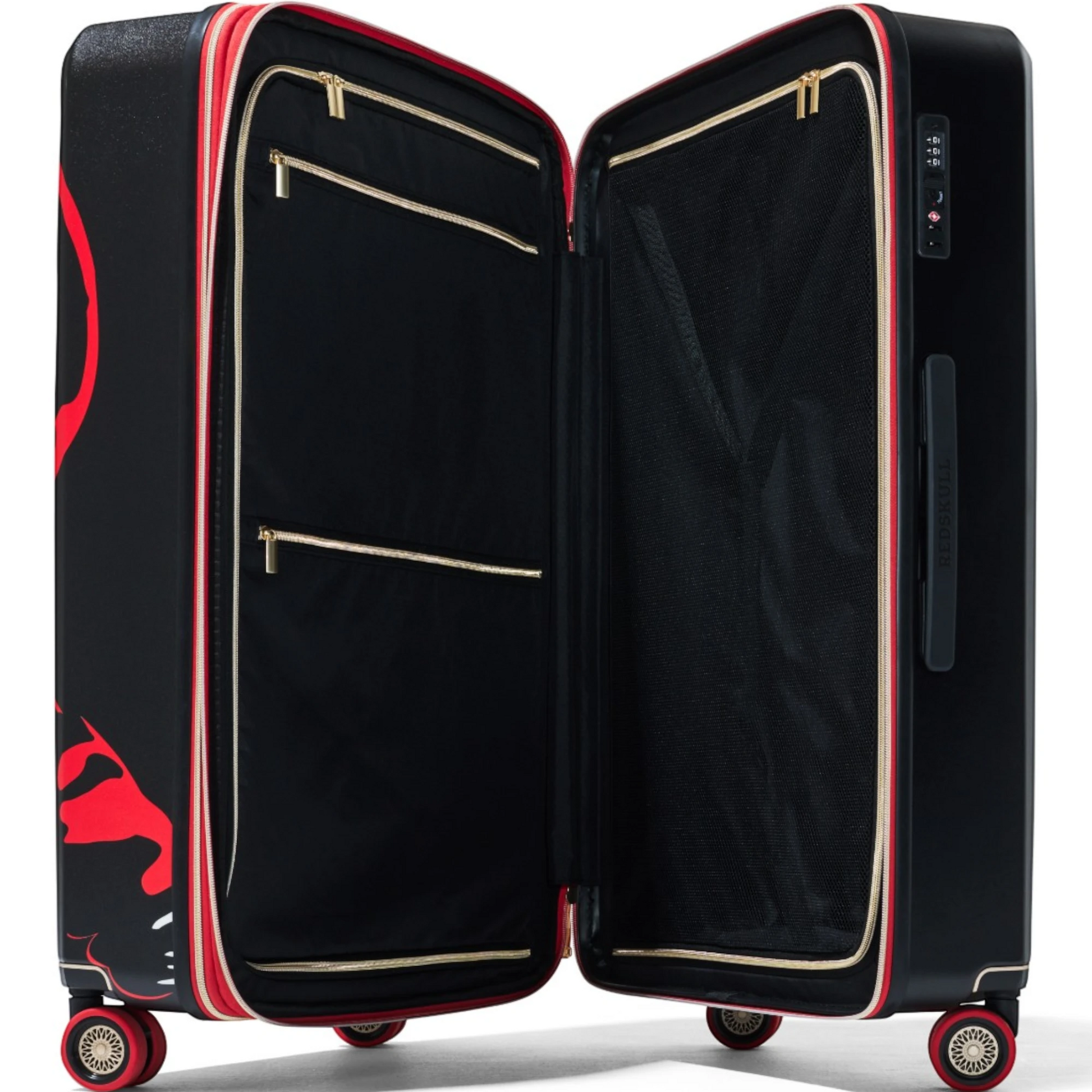 REDSKULL STYX 4-Rollen-Koffer L 76 cm -Black KOFFER-PLUS.COM