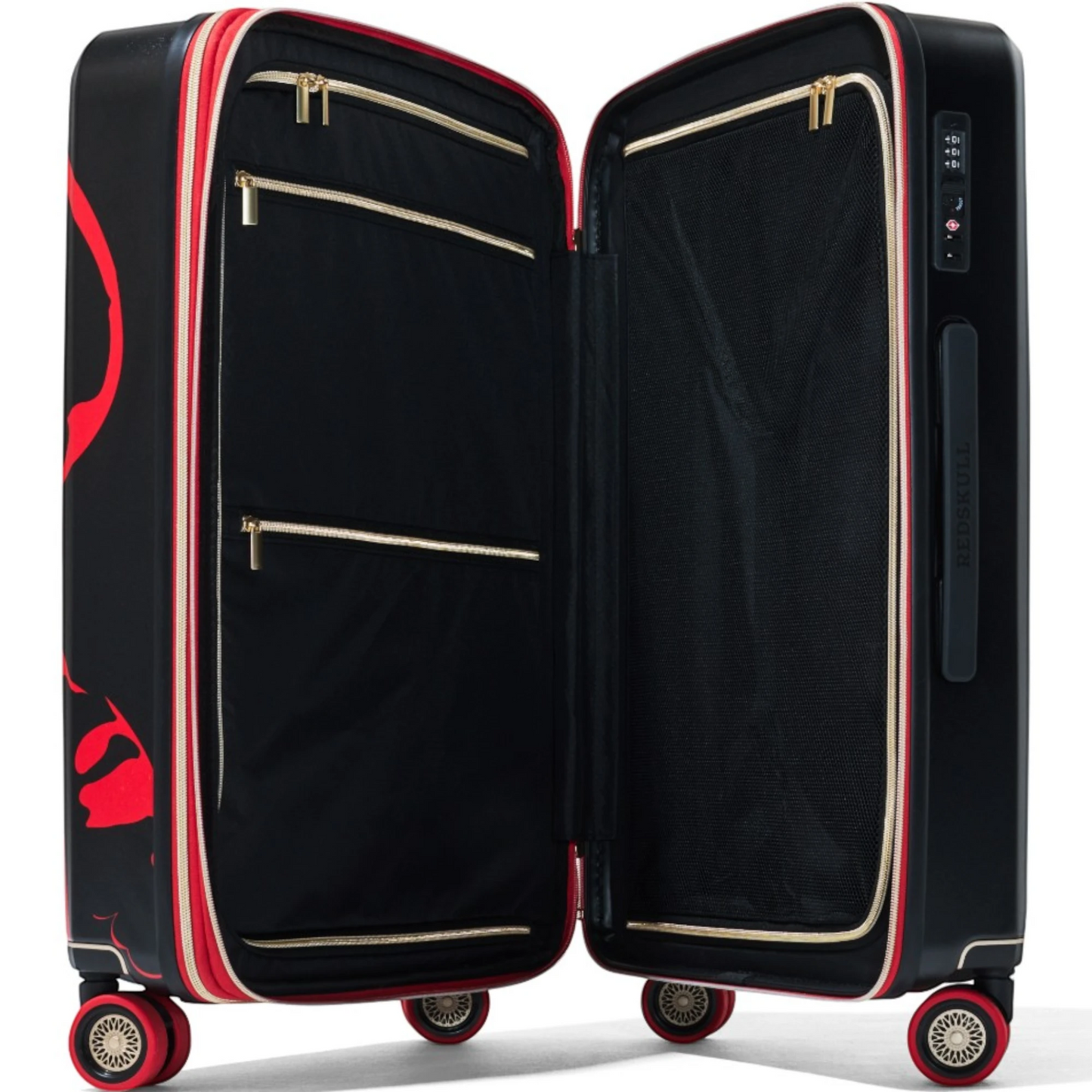 REDSKULL STYX 4-Rollen-Koffer M 67 cm -Black KOFFER-PLUS.COM