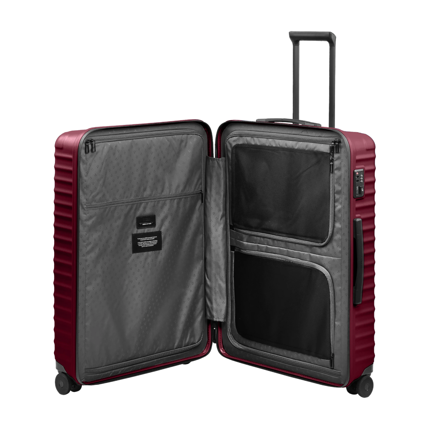 TITAN UPGRADE 4-Rad-Trolley L 75 cm -Emberwood Red